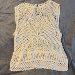 Abercrombie Crochet Sleeveless Top